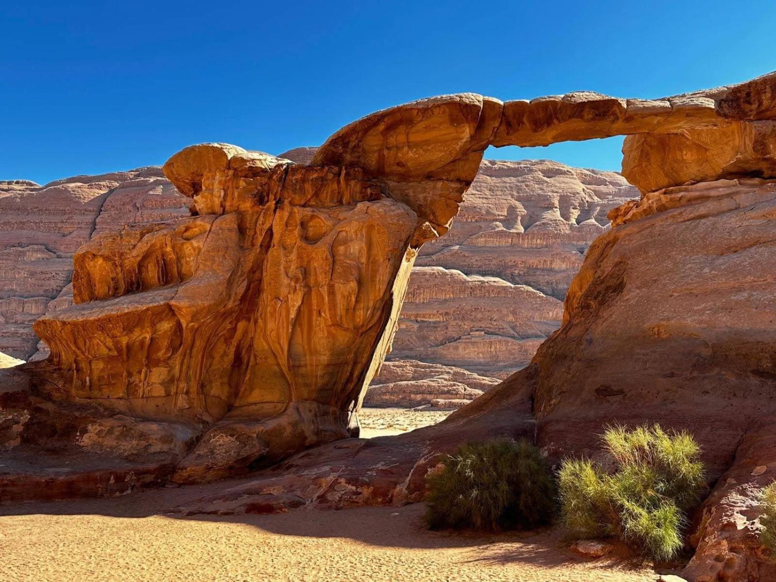 Landscape Rum Camp Hotel Wadi Rum Exterior photo
